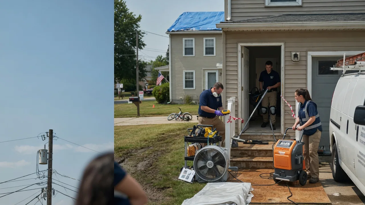 Water Damage Repair in Dupo, IL near me